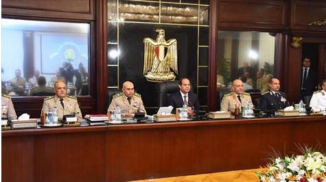 الرئيس عبد الفتاح السيسي يترأس اجتماع المجلس الأعلى للقوات المسلحة